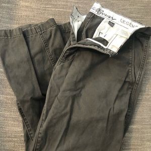Eddie Bauer Men’s Charcoal pants 33x30